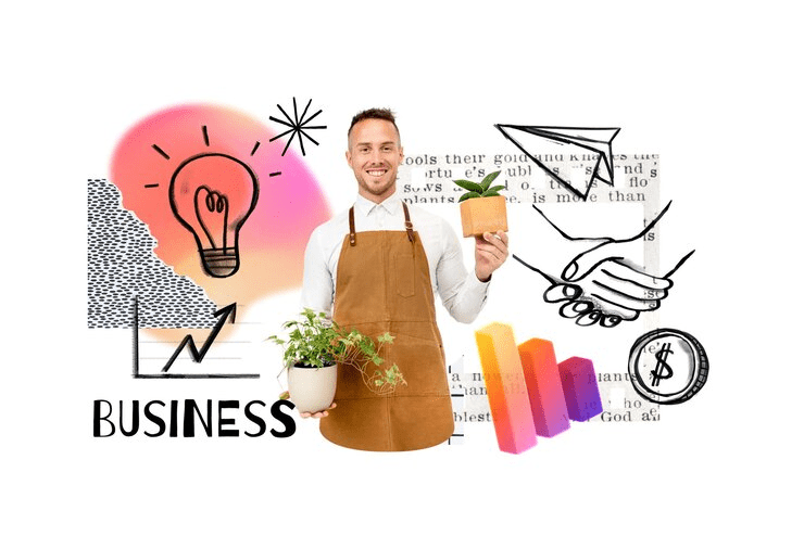 This image shows a Small Business Ideas: Unlocking Opportunities for Entrepreneurs